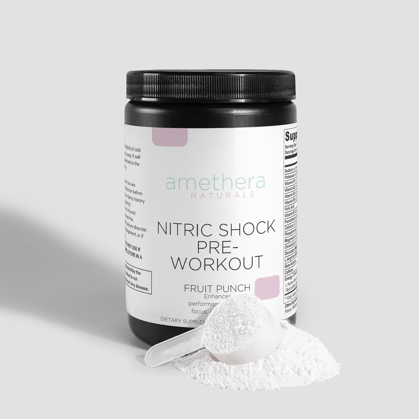 Nitric Shock Pre-Workout Powder (Fruit Punch)