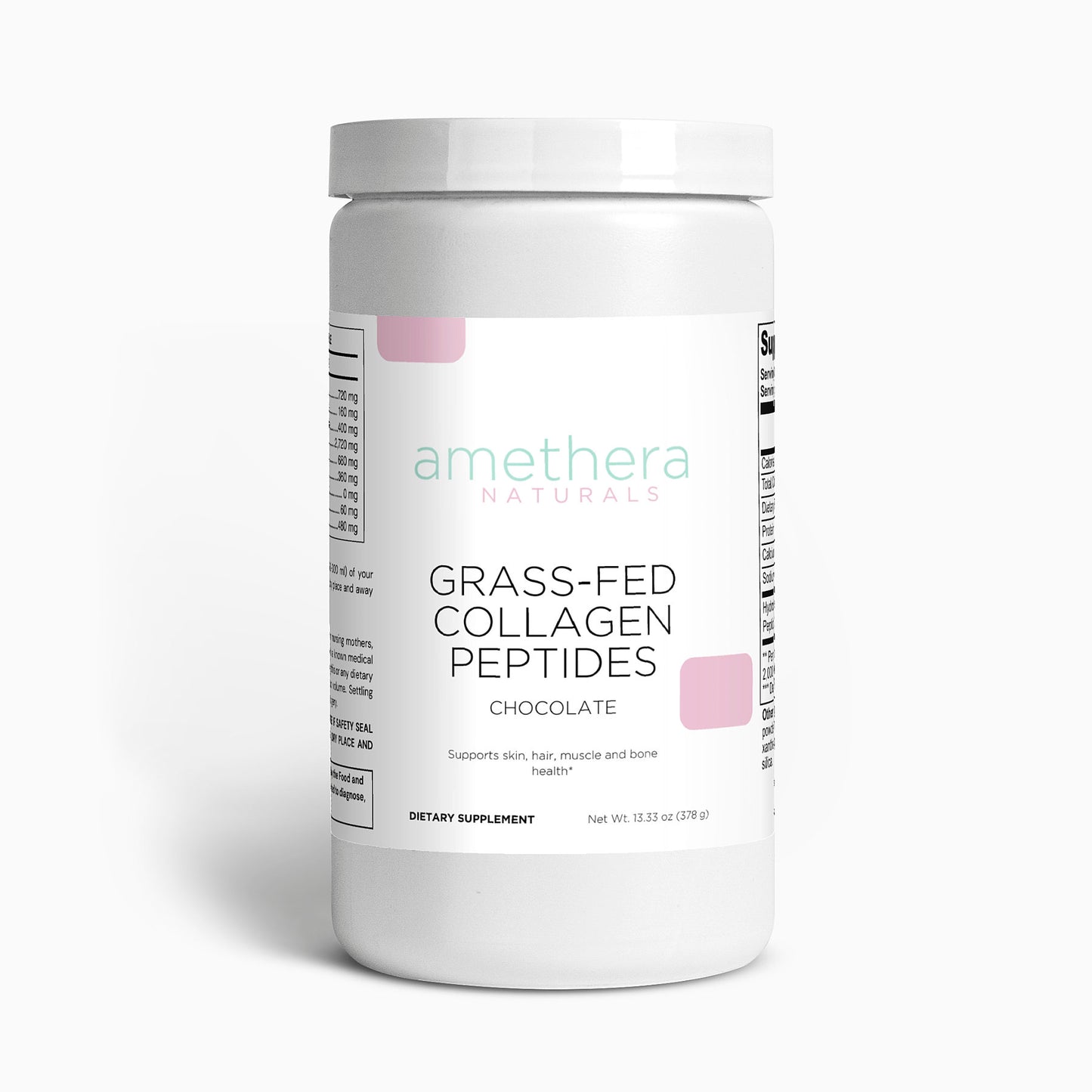 Grass-Fed Collagen Peptides Powder (Chocolate)