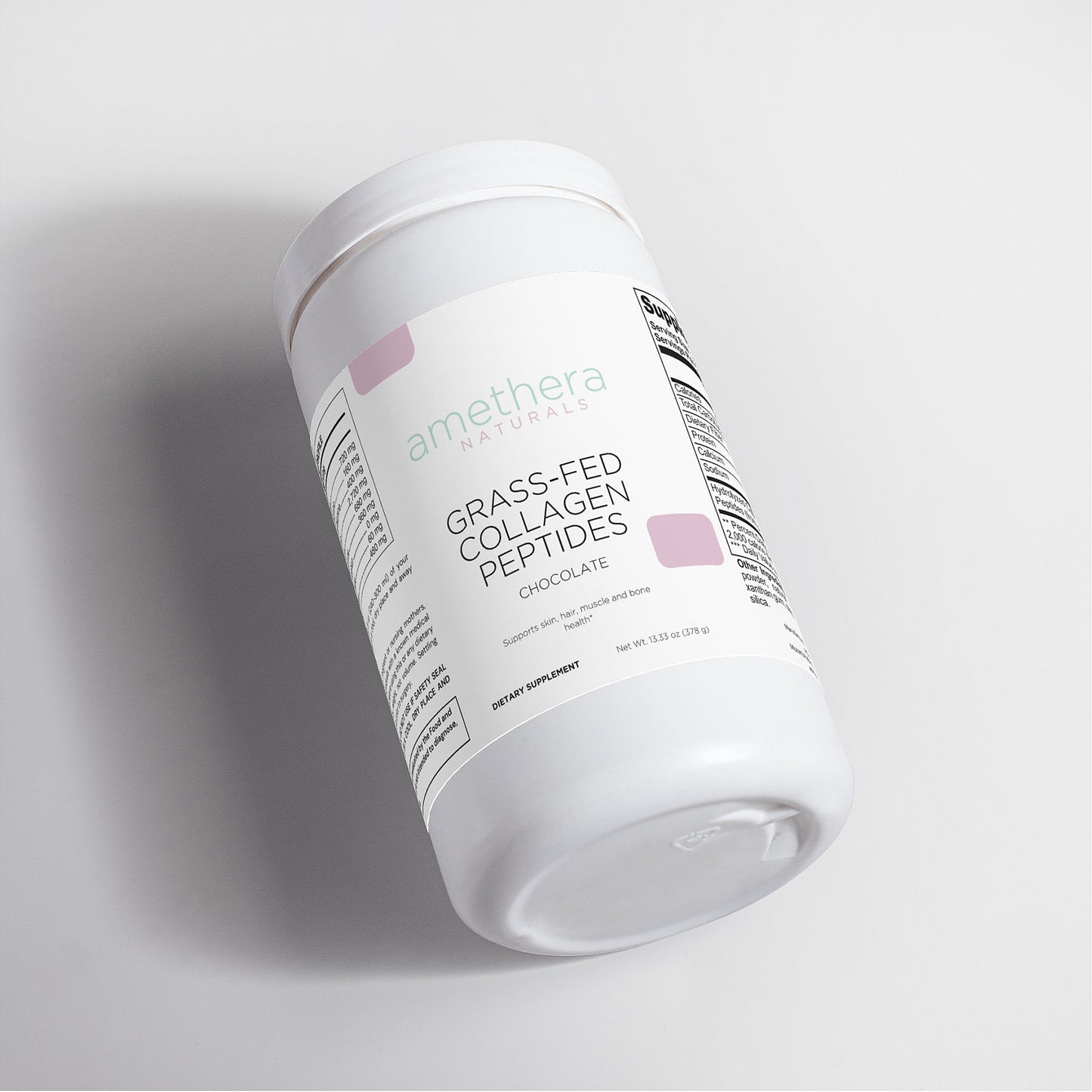 Grass-Fed Collagen Peptides Powder (Chocolate)
