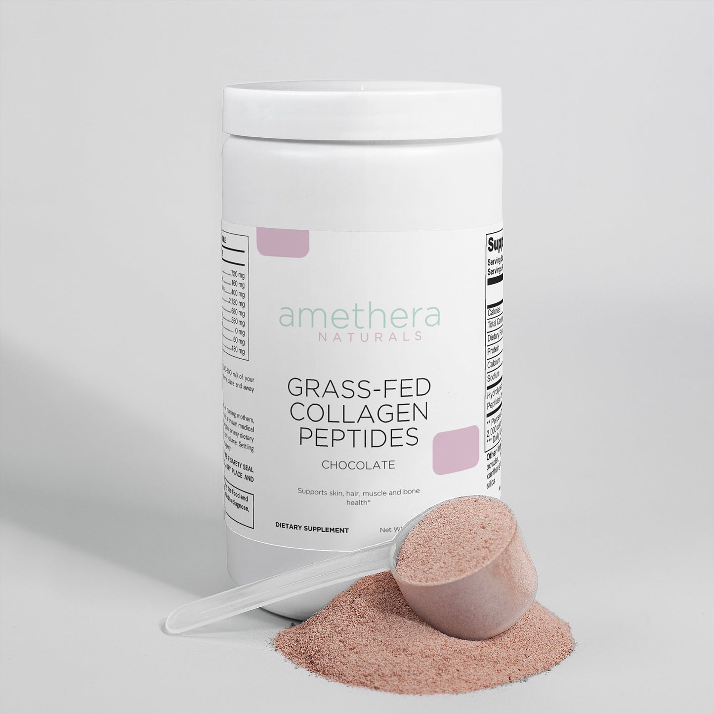 Grass-Fed Collagen Peptides Powder (Chocolate)