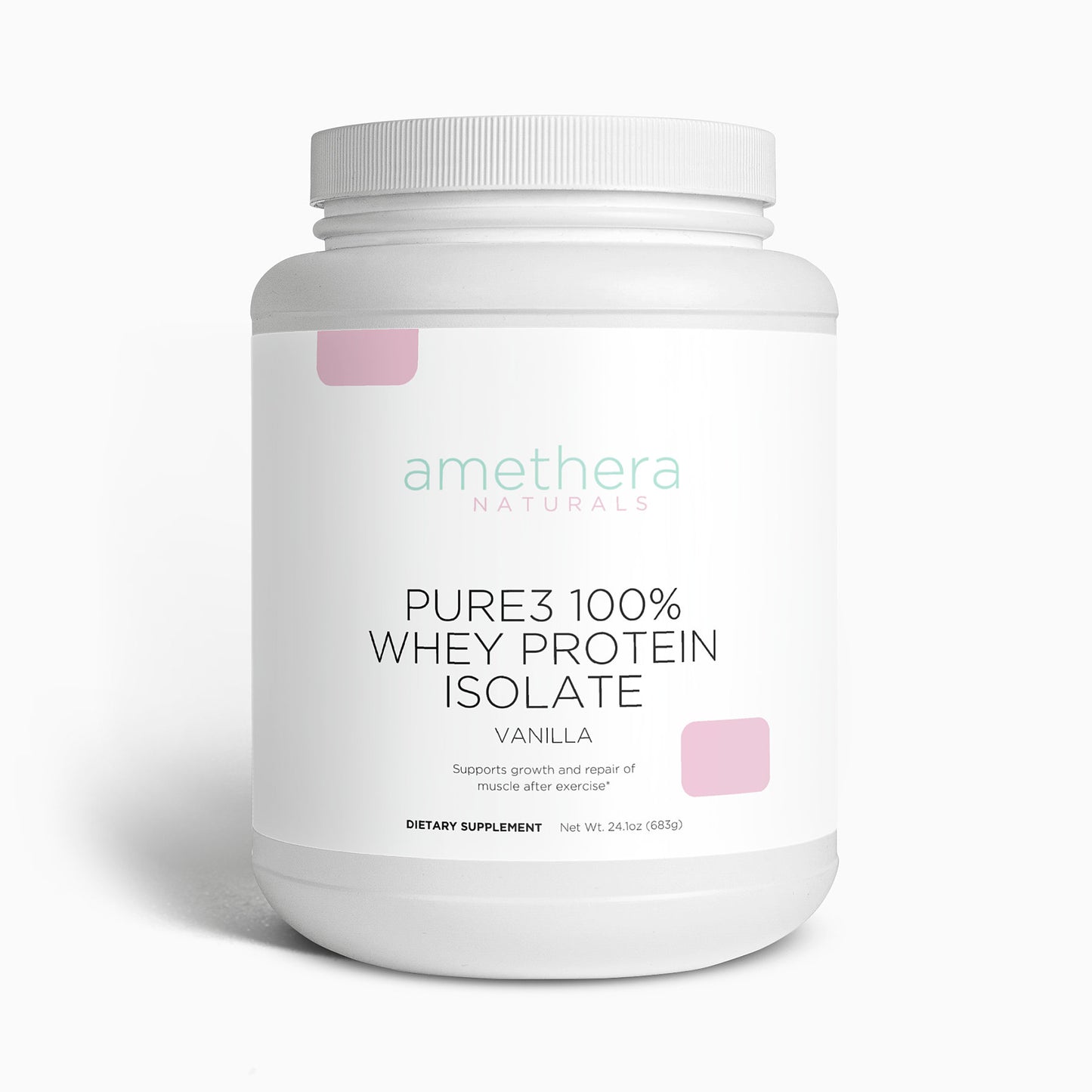 Pure3 100% Whey Protein Isolate (Vanilla)