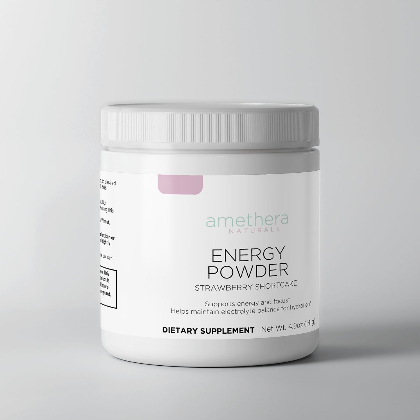 Energy Powder (Strawberry Shortcake)