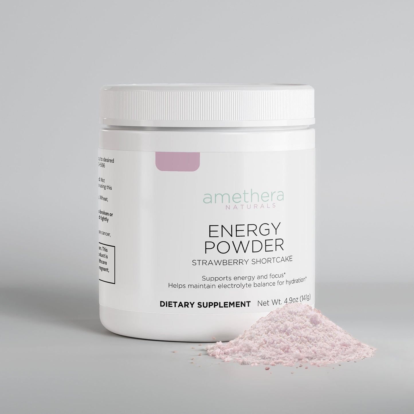 Energy Powder (Strawberry Shortcake)